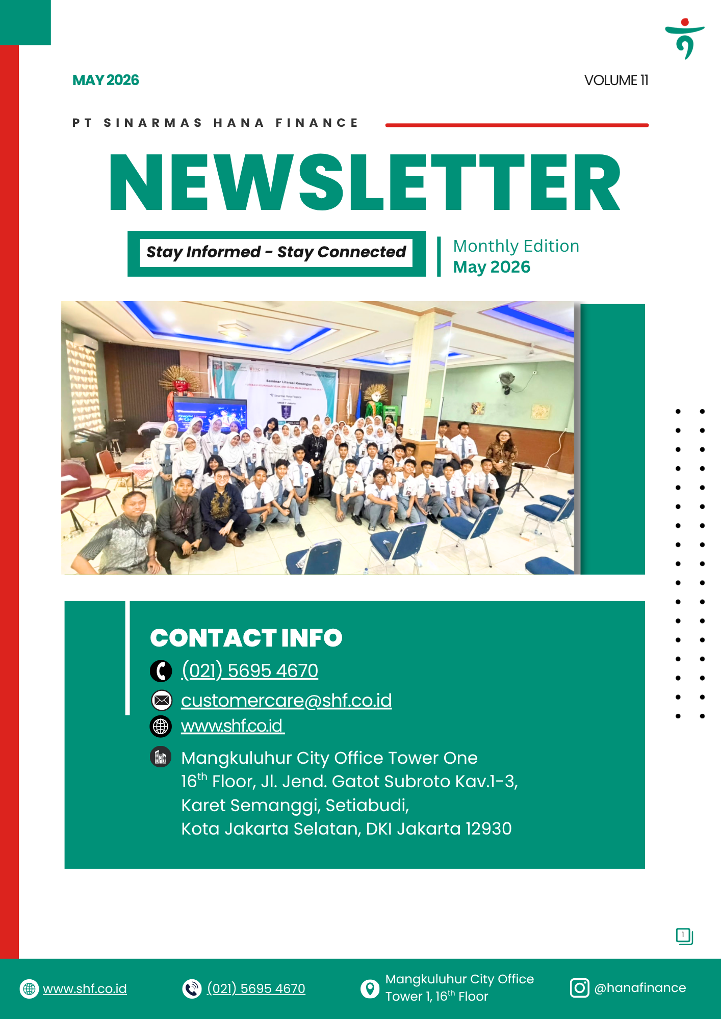 SHF Newsletter SHF-Newsletter