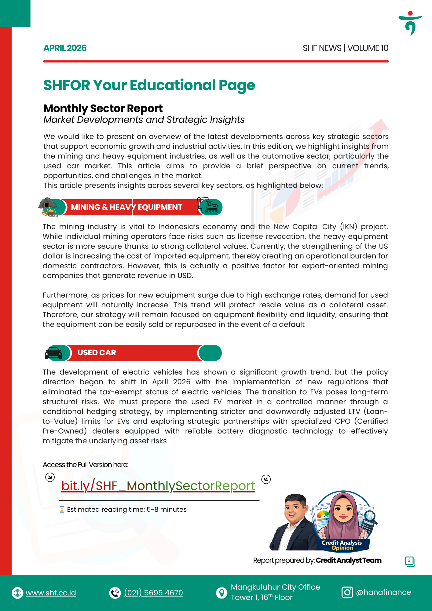 MONTHLY SECTOR MONTHLY SECTOR